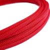 HDNSAUD Cable Sleeve 1/10M High Density Braid Sleeving 2 4 6 8 10 12 14 16 20 25 30 40mm Expandable Sleeve Wire Wrap Insulated Protector Sheath(Red,6MM_10 Meter) view 1