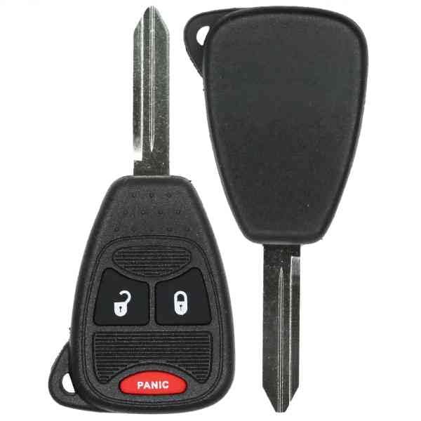 Eye4Techs Replacement Keyless Remote Head Key Fob for Dodge Caravan 2004 FCC M3N5WY72 XX Part Number 05183683 05183683AA