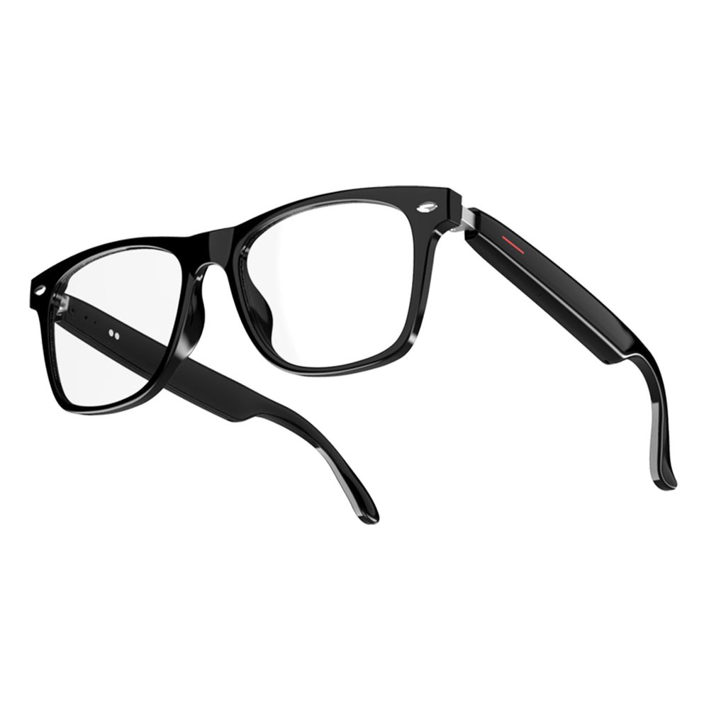 BLESSOURCE Smart Glasses, Bluetooth Audio Glasses for Women and Man, Built-in Open-Ear Dual Stereo Mic & Speakers, Sunglasses with Blue Light Filter & UV Pretection Polarized Lenses, E13-C