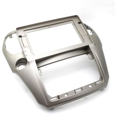 1-2Din Car DVD Frame Audio Fitting Adaptor Dash Trim Kits Facia Panel 10.1" Compatible with GREAT WALL M4 2012-2013 Double Radio Player