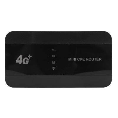 4G WiFi6 LTE Mobile Hotspot, 4G Router with Sim Card Slot, International Coverage Modem, Portable Internet Devices for Travel, 10 Users, 300Mbps Speed