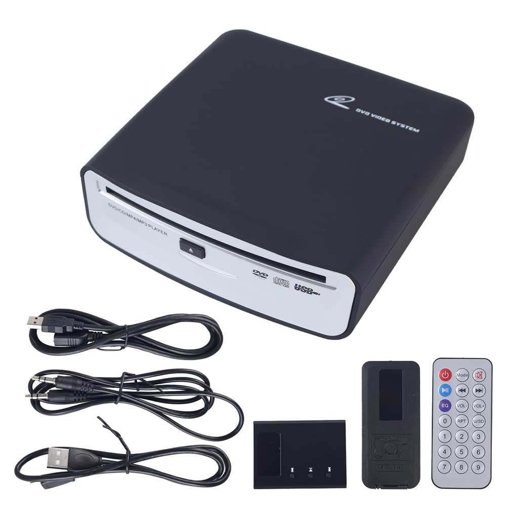 USB External CD Player for Car, Portable Plug & Play CD Drive with AUX Cable, Universal Car CD Player Compatible with Android Car Stereo, Laptop & Desktop Computer TV