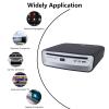 USB External CD Player for Car, Portable Plug & Play CD Drive with AUX Cable, Universal Car CD Player Compatible with Android Car Stereo, Laptop & Desktop Computer TV view 2