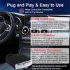 USB External CD Player for Car, Portable Plug & Play CD Drive with AUX Cable, Universal Car CD Player Compatible with Android Car Stereo, Laptop & Desktop Computer TV view 3