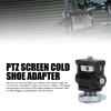 Adjustable Camera Display Holder Cold Shoe Adapter, 360 Degree 180 Tilt Mount Bracket with 1/4 Thread for F5 F570 F7 FW703 DSLR Camera PTZ Stabilizer, Atomos V view 2