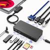 Microsoft Surface Docking Station, 12 in 1 Triple Display Surface Dock (2*HDMI +VGA), Surface Dock for Surface Pro 11/10/9/8/X/7/6/5/4/3, Surface Laptop 6/5/Go/4/3/2/1, Surface Book view 1