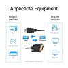 ACGTUY HDMI-Compatible to DVI Cable Male 24+1 DVI-D Male Adapter Gold Plated 4K Compatible with The HDTV DVD LCD Projector Play-Station 4 PS-4/3 TV Box(2m) view 3