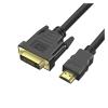 ACGTUY 1080P HD Port to DVI Adapter Cord Bi-Directional DVI-D 24+1/24+5 to HD Cable Compatible Compatible with The X-Box PS-4/3 PC Graphics Card Monitor(HD M DVI24-1 M) view 3