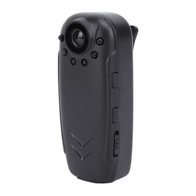 Tangxi Body Worn Camera, Clip Wearable Body Cam 130 Degree Wide Angle Loop Recording 1080P HD Webcam Night Vision Video Camera for Security Check Study Record Interview Riding (128GB)