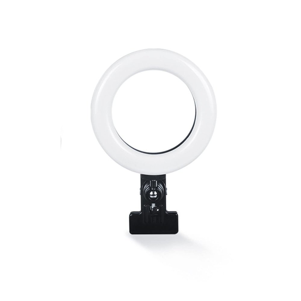 4.5 inch Ring Clip Fill Light Computer Video Live LED Light Beauty Photography Mobile Phone Fill Light