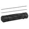 Cabilock 500pcs Garden Wire Ties Cord Organizers Heavy Duty Black Twisting Ties for Cords and Bags and Flexible for Gardening and Home Use view 1
