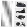 Cabilock 500pcs Garden Wire Ties Cord Organizers Heavy Duty Black Twisting Ties for Cords and Bags and Flexible for Gardening and Home Use view 3
