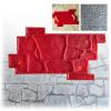 Concrete Stamps - Stone Tile Texture Mat, Slate Floor Imprint Mold for Outdoor Decorative Landscaping, Rocks Textures Stone Forms view 1