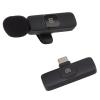 ANGGREK Mini ClipOn Microphone, 360 Degree Pickup, Lavalier Microphone, Rechargeable, Plug and Play, Lag for Live Stream view 1