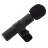 ANGGREK Mini ClipOn Microphone, 360 Degree Pickup, Lavalier Microphone, Rechargeable, Plug and Play, Lag for Live Stream view 4