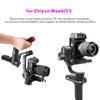 Akeipho Vertical Mount L Bracket for Zhiyun Weebill-S Crane 2/3S DJI Ronin-S, Quick Release L Vertical Plate with Counterweights for Zhiyun Gimbal Stabilizer view 3