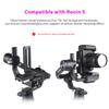 Akeipho Vertical Mount L Bracket for Zhiyun Weebill-S Crane 2/3S DJI Ronin-S, Quick Release L Vertical Plate with Counterweights for Zhiyun Gimbal Stabilizer view 4