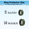 AESTHESTIFY Custom Ring Protector Cover for SAMSUNG Galaxy Ring with Name Engraved, Personalized Silicone Soft Protective Slim Skin Case Working Out Accessories Men Women 6/8/10 Bulk Pack,for Adult view 3