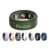 AESTHESTIFY Custom Ring Protector Cover for Oura Ring Gen 3 with Name Engraved, Personalized Silicone Soft Protective Slim Skin Case Accessories Men Women 6/8/10 Bulk Pack, for Adult view 1