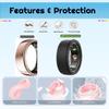 AESTHESTIFY Custom Ring Protector Cover for Oura Ring Gen 3 with Name Engraved, Personalized Silicone Soft Protective Slim Skin Case Accessories Men Women 6/8/10 Bulk Pack, for Adult view 4