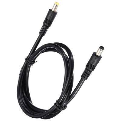 4.97Ft / 1.5m 2.1mmX5.5mm 12V DC Power Extension Cable, Surveillance Camera Power Cable 12V, Male to Male Adapter Plug Cable 12V for Security Camera, DVR Standalone LED Strip, CCTV IP Surveillance