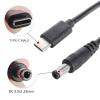 Artilits 5ft/1.5m - 3.5mm to USB C Adapter 12v Power Cable, 12V 3.5x1.35mm DC Charging Cable to USB C Made for USB Lights, USB Fans, Desk Lamps, Cartoon Watches, Radiators, 5V Mini Speakers Series view 2