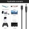 Artilits 5ft/1.5m - 3.5mm to USB C Adapter 12v Power Cable, 12V 3.5x1.35mm DC Charging Cable to USB C Made for USB Lights, USB Fans, Desk Lamps, Cartoon Watches, Radiators, 5V Mini Speakers Series view 4