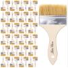 Bates- Chip Brushes 3 Inch, 48 Pack, 3 Inch Paint Brushes with Ergonomic Wooden Handle, Natural Bristle view 1