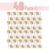 Bates- Chip Brushes 3 Inch, 48 Pack, 3 Inch Paint Brushes with Ergonomic Wooden Handle, Natural Bristle view 2