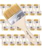 Bates- Chip Paint Brushes for Painting, 3 Inch, 36 Pack, Wood Handle, Natural Bristle Paint Brush view 1