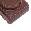 Acouto PU Leather R Camera Case Bag with Shoulder St for GR2/GR3 Camera Brown Stylish for Series Cameras (Coffee) view 2