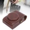 Acouto PU Leather R Camera Case Bag with Shoulder St for GR2/GR3 Camera Brown Stylish for Series Cameras (Coffee) view 4