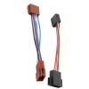 AKLOSIPY 16 Pin ISO R Wire Connector M to Fem A Plug W Harn A for Car Radio ISO R Harn Connector Adapter view 1