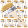 Bates- Chip Brushes 3 Inch, 24 Pack, 3 Inch Paint Brushes with Ergonomic Wooden Handle, Natural Bristle view 1