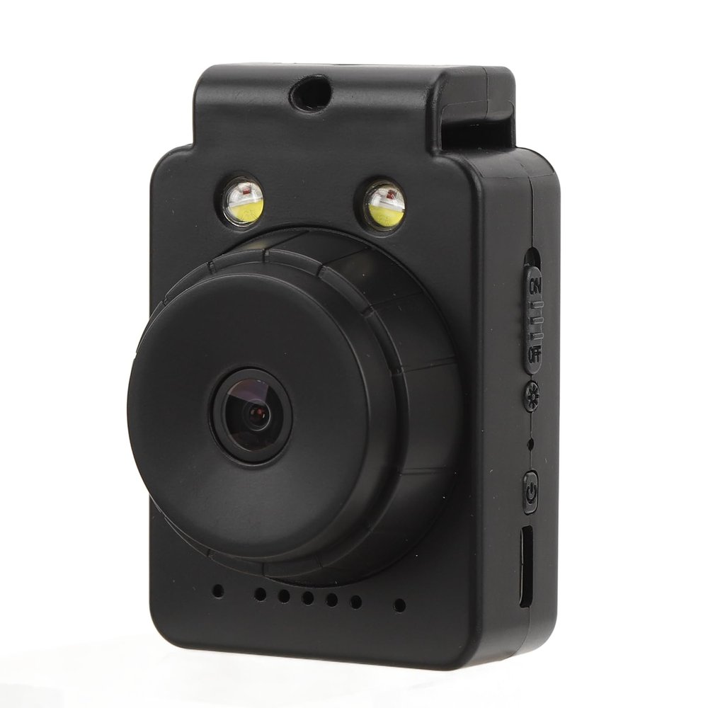 2K 1080P Action Camera, Small Sized Camera with 1.5 Inch HD Screen, 32GB Small Memory Card Built in, 120 Degree Wide Angle Lens Sport Camera Wrist Straps Accessories Kit