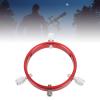 110mm Telescope Guide Scope Ring Aluminum Alloy Connection Kit for 90-110mm Tube Diameter, Widened by 14mm, with M6 Screws, for 1/4 Inch Screw Hole view 2