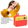 Instant Print Digital Camera, 1080P 8MP Digital Camera with 2.4inch Screen, 1000mAh Battery, Multifunctional Thermal Camera (Yellow) view 3
