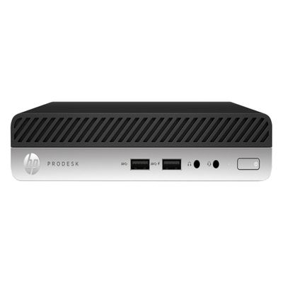 HP ProDesk 400 G4-Mini, Core i5-8500T 2.1GHz, 16GB RAM, 256GB Solid State Drive, Windows 11 Pro 64Bit (Renewed)