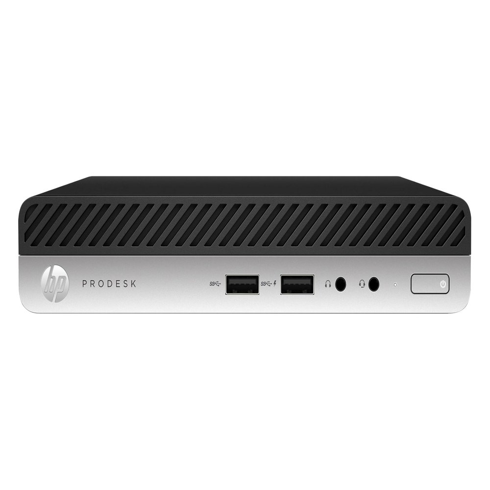 HP ProDesk 400 G4-Mini, Core i5-8500T 2.1GHz, 16GB RAM, 256GB Solid State Drive, Windows 11 Pro 64Bit (Renewed)