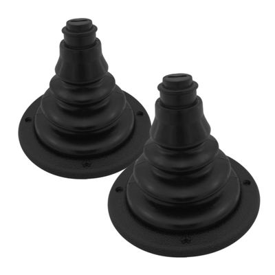 ULTECHNOVO 2pcs Boat Steering Cable Protector Rubber Sleeve for Rigging Weatherproof Design for Shift for Boats and Rvs