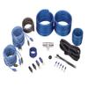 Audiosavings Bundle: (1) Crunch DR-2525.4D 2525 Watt 4-Channel Amplifier Class D Car Audio Amp & (1) Rockville RWK42 4 Gauge 4 Chan Car Amp Wiring Installation Wire Kit (2) RCA's (2 Items) view 3