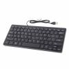 ciciglow Mini Keyboard, USB Wired Multimedia Kaypad Portable Laptop Accessories K1000 with Extra Long Cable, for Desktop view 3