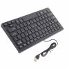 ciciglow Mini Keyboard, USB Wired Multimedia Kaypad Portable Laptop Accessories K1000 with Extra Long Cable, for Desktop view 4
