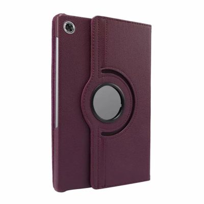 360 Rotating Stand Tablet Cover Case for Lenovo Tab M10 3rd Gen TB328FU TB328XU M10 Plus Gen 3 10.6 TB125FU TB128FU M9 TB-310FU (Purple,TB328FU TB328XU)
