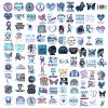 100PCS Suicide Awareness Stickers Suicide Prevention Stickers for Depressed Person, Icicrim Waterproof Vinyl Stickers for Water Bottles Laptop Luggage Journaling Scrapbook view 2