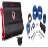 Audiosavings Bundle: Crunch DR-3725.1D 3725 Watt Mono Amplifier Class D 1-Ohm Car Stereo Amp Bundle with Rockville RWK41 4 Gauge Complete Car Amp Wiring Installation Wire Kit with RCA's (2 Items) view 1