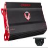 Audiosavings Bundle: Crunch DR-3725.1D 3725 Watt Mono Amplifier Class D 1-Ohm Car Stereo Amp Bundle with Rockville RWK41 4 Gauge Complete Car Amp Wiring Installation Wire Kit with RCA's (2 Items) view 2