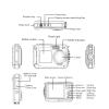 Wisoqu 2.7K 48MP Underwater Camera, 10FT Camera with 2.8 Inch Rear Screen and 1.8 Inch Front Screen, Smart Face Detection, 16X Digital Zoom view 4
