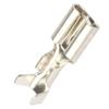 100pcs 3.8 Series Insulated Terminal Thickness 0.3 Male Insert Sliver Color connectors car terminals 0.2-0.75mm2 view 1