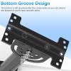 Gen 3 Pipe Adapter, Alloy Steel Gen 3 Mount 360 Degree Rotation Gen 3 Wall Mount Pipe Adapter Flexible Adjustable Roof Mount for Gen 3 Standard Dish view 2